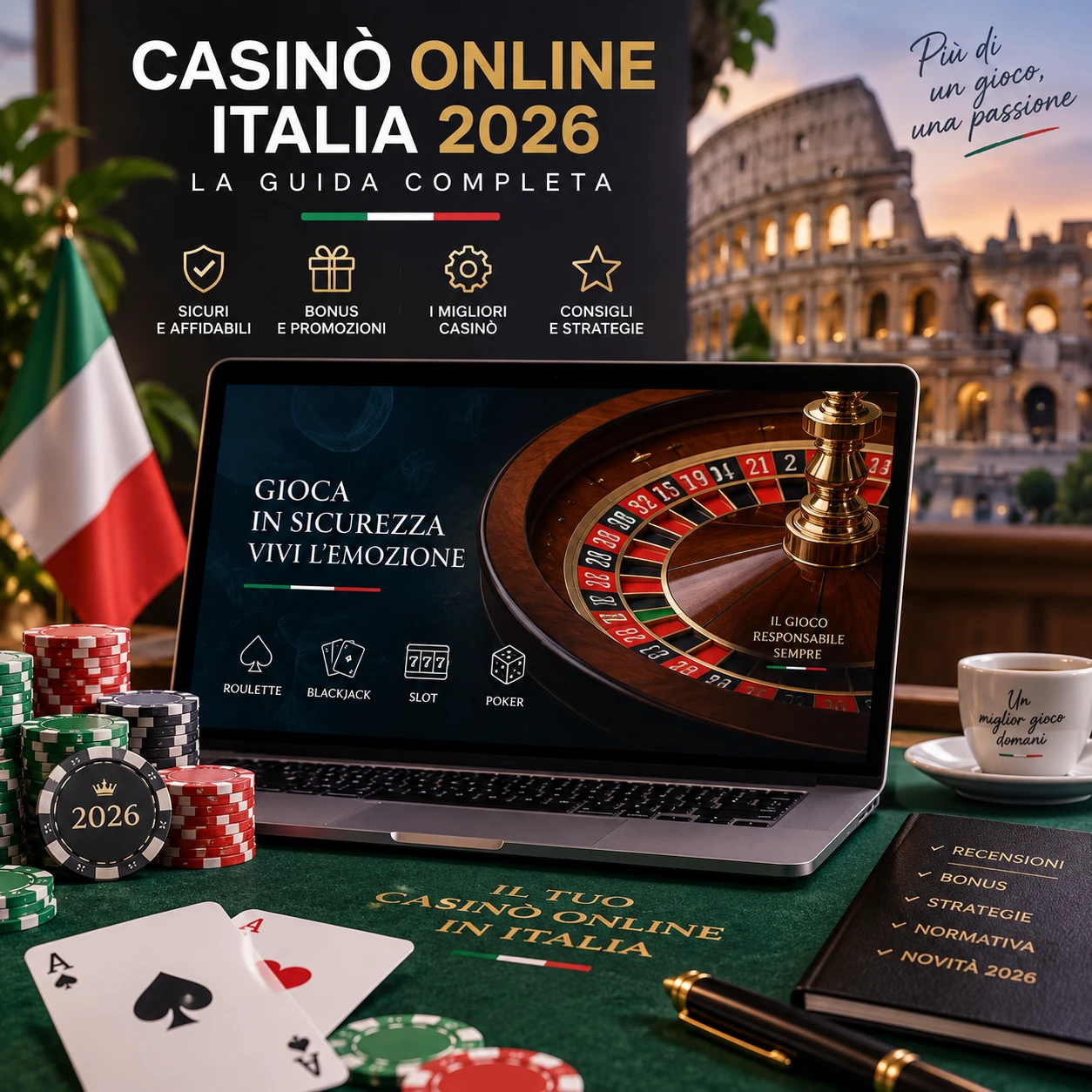 Guida Completa Ai Casin Online In Italia Nel 2026 Come Scegliere La Piattaforma Giusta Tra Bonus